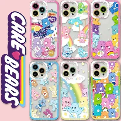 Cute Bears Soft Silicone Transparent Phone Case For IPhone • $19