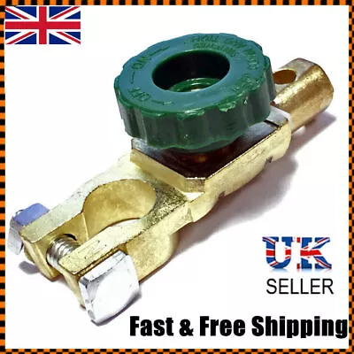 Car Battery Switch Isolator Terminal Quick Cut Off Disconnect Master 12V 24V UK • £3.95