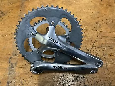 Shimano Tiagra FC-4650 Double Crankset 172.5 50/34 Tooth Silver 24mm  • $31.99