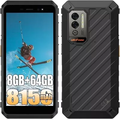 Ulefone Power Armor X11 Pro Rugged Phone  4GB+64GB IP68/IP69K Waterproof • £139.99