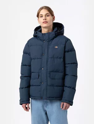 Dickies Glacier View Puffer Jacket Men Air Force Blue • $240.01