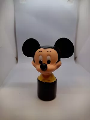 Vintage Mickey Mouse Head Squeaky Toy • $1.99