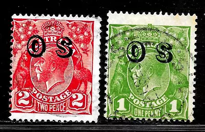 Hick Girl-old Used  Australia Official Stamp  King George V Issue         X5324 • $0.49