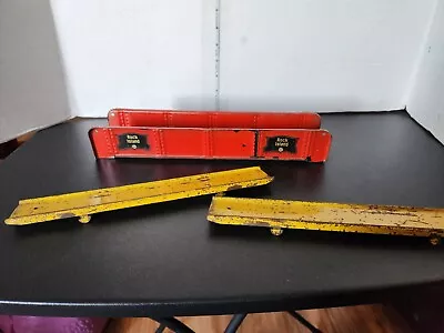 Vintage Marx O Gauge Train Steel Rock Island Black Girder Bridge - USA • $17