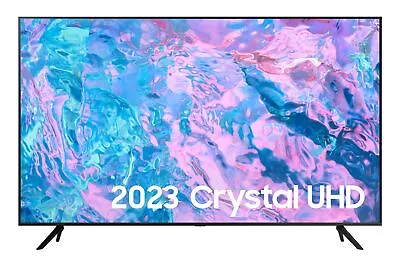 SAMSUNG 2023 CU7100 UHD 4K HDR Smart TV • £1299