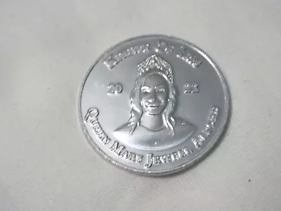 2022 Krewe Of Iris Metallic Silver Queen / King Doubloon • $5.99