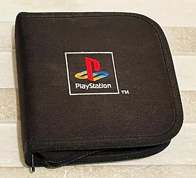 Sony Playstation OFFICIAL GENUINE CD Wallet Case Game Holder Carry Case 28 DISCS • $25