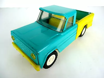 Vintage Structo HOM-PAH Hom Pak   -   Pickup Truck Green & Yellow 9 Inch • $24.99