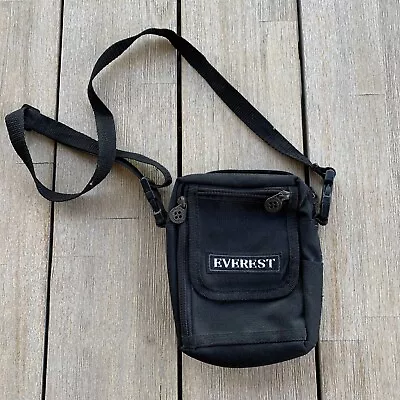 Crossbody Hip Bag By Everest Black Small • $16.99