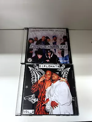 2x Dipset Mixtapes Vol 1 And 2 RARE NYC Promo Mix Mixtape CDS DJ Kay Slay • $59.99