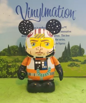 DISNEY VINYLMATION Park - 3  Set 5 Star Wars Luke Skywalker X-wing Topper • $5.99