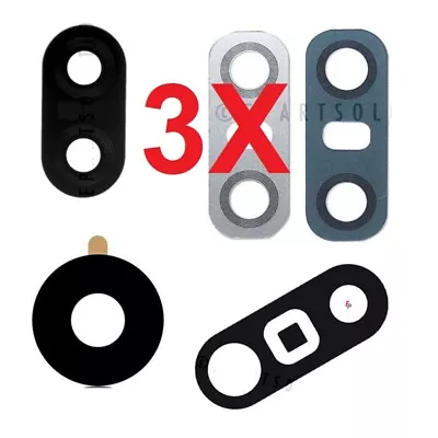 Lot Of 3 LG Rear Back Main Camera Glass Lens Cover + Adhesive Replacement Part • $6.95