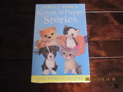 Kitten & Puppy Stories Box Set By Holly Webb  New/sealed Unwanted Gift • £9.99