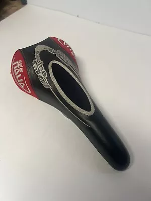 Selle Italia Genuine Gel Road Bike Seat Red/Black 5.25Wx10.5L • $65