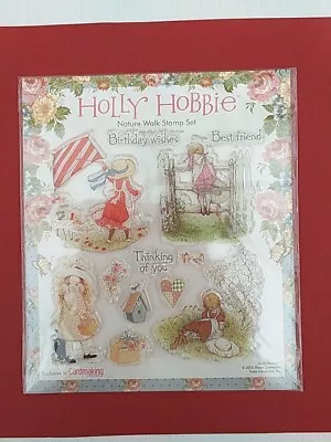 Holly Hobbie Natural Walk Stamp Set  Of  12 NEW • £3.50