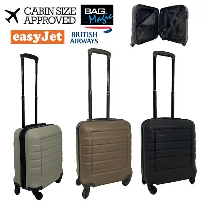 EasyJet Cabin Approved Suitcase ABS Underseat Hard Cabin Luggage - 45x36x20cm • £26.99