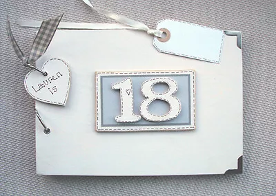 £13.60 • Buy Personalised  Milestone Birthday.a5 Size .photo Album/scrapbook/memory Book.