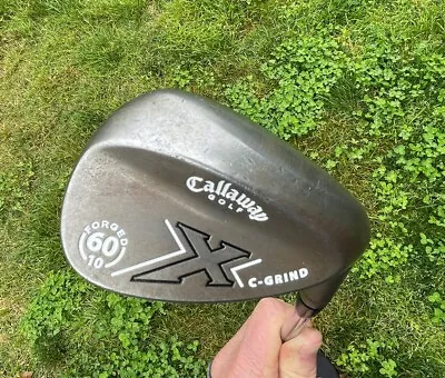 Callaway X Forged C-Grind 60* Lob Wedge 10* Bounce RH X Forged Wedge EXCELLENT! • $55.56