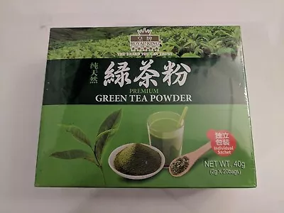 Premium Matcha Green Tea Powder - Royal King NET WT. 40g (2g X 20 Bags)EXP03/24 • £7.22