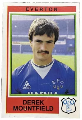 Panini Football 85 - # 76 - DEREK MOUNTFIELD - Everton • £2.50