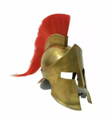 300 Costume Helmet Spartan Leonidas King Helmet Movie Medieval War Men's Gift • $194.72