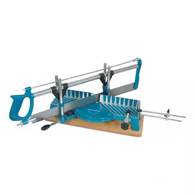 550mm 14tpi Precision Mitre Saw 9 Presets Angled Wood Cutting • £55.49