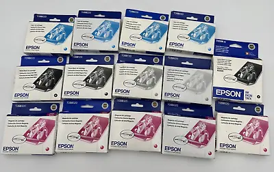 Lot Of 14 Genuine Epson Stylus Photo R2400 Ink Cartridges Assort Colors -Expired • $79.99