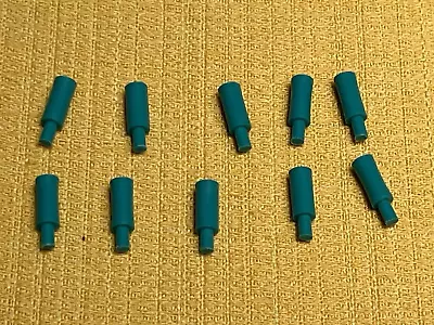 1996 Vintage Mall Madness Game Replacement Teal Pegs Lot Of 10 • $4.99