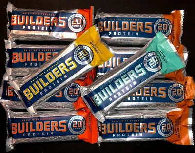 45 Assorted Flavors - CLIF BUILDER's - 20g PROTEIN BARS - 2.4oz • $58.88