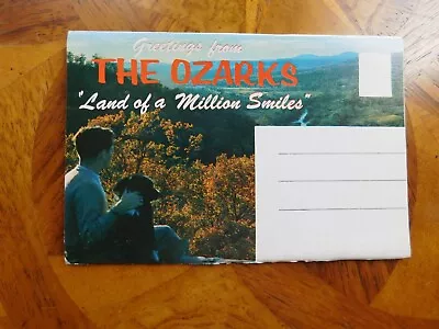 THE OZARKS Land Of A Million Smiles 1958 Folder 14 Views Missouri & Arkansas • $1.95