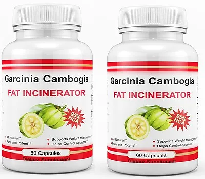 $9.95 • Buy 2X Garcinia Cambogia 100% Pure 95% HCA Weight Loss Diet Pills Fat Burner 3000mg