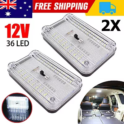 12v 36led Caravan Boat Truck Car Interior Roof Ceiling Dome Cabin Light Durable • $13.59