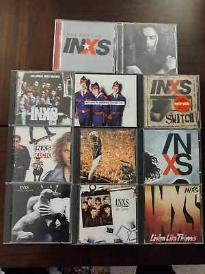 INXS 10 CD Lot And Michael Hutchence Solo Album • $40