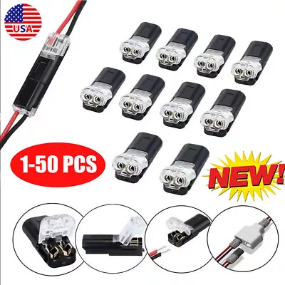 2 Pin Way Plug Car Waterproof Electrical Connector Wire Cable Automotive LN • $7.33