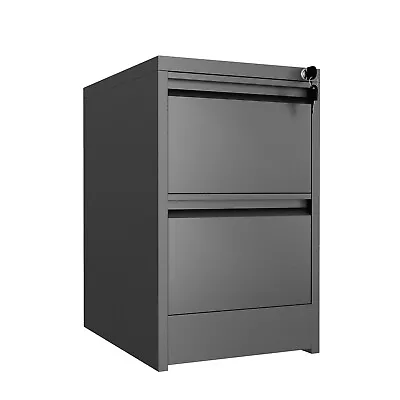 2 Drawer Steel Storage Cabinet Metal Storage Cabinet Cupboards Office Furniture  • $269