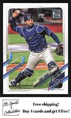 2021 Topps Mike Zunino #430 Tampa Bay Rays • $1.49