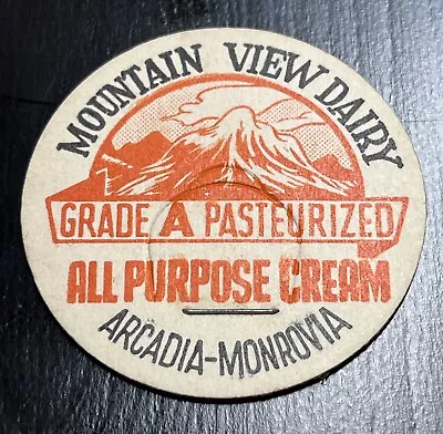 Mountain View Dairy. Arcadia Monrovia California.   • $10