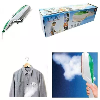 Mini Small Hand Held Clothes Garment Steamer Upright Iron Portable Travel Best • £16.99