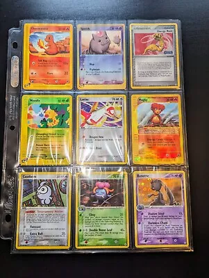 Vintage Pokémon Card Collection 10 Holos Skyridge 2002-2004 E-Reader Binder • $15.50