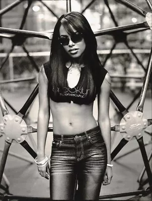 Aaliyah B/W 8x10 Glossy Photo • $8.99