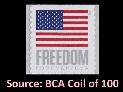 US 5789a Old Glory Freedom F Coil Single From BCA Small Coil MNH 202 • $3.19