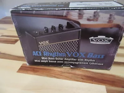 AC1 RV Rhythm Vox Mini Bass Guitar Amplifier With Rhythm Battery Operated • $69.95