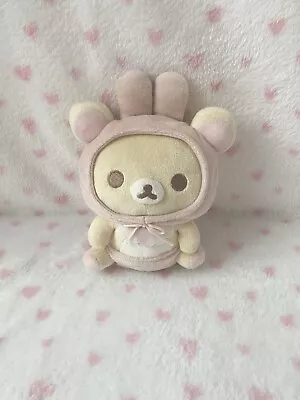 Rare Sanx Korilakkuma Baby Usa Bunny Pink Plushy Coquette Kawaii Cutecore ♡ • £30