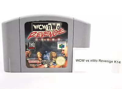 WCW Vs NWo Revenge - Nintendo 64 (N64) [PAL] - WITH WARRANTY • $22.45