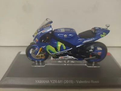 2015 Yamaha Yzr M1 Valentino Rossi Motorcycle Gp 1:18 Altaya Ixo • $11.20