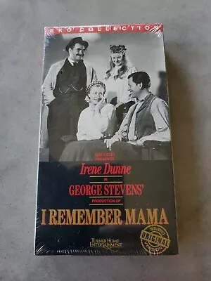 I Remember Mama 1948 ‧ Drama/Family Irene Dunne George Stevens VHS NEW • $9.99