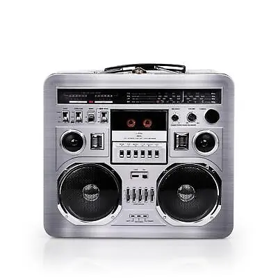 80's Boombox Radio Lunchbox Tin Tote • $19.99