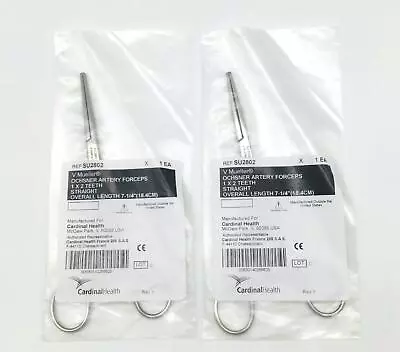 V. Mueller SU2802 Oschner Forceps Straight 7-1/4  - LOT Of 2 - NEW • $39.58