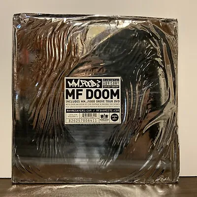 MF Doom MM..Food 2 LP & DVD FOIL W Ltd Ed Sticker & Poster SEALED! Hip Hop • $499.99