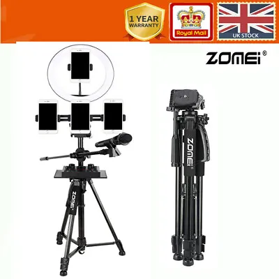 £16.79 • Buy Zomei Q1200 Professional Aluminum Lightweight Tripod For Digital Camera Phone UK